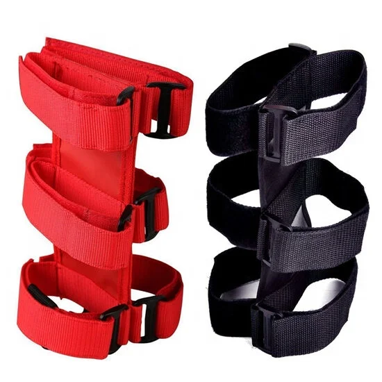 

Portable Nylon Adjustable Fire extinguisher Holder For SUV Car, Pantone color