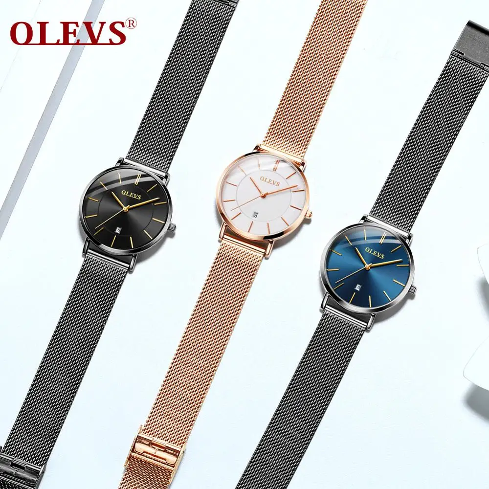 
Watches OEM Custom Your Brand Ladies Gold Luxury Fashion Watch Customized Waterproof Mesh Women Wholesale Bracelet Wristwatches 