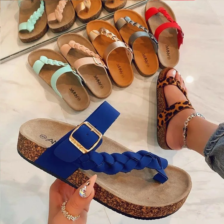 

2021 New Arrivals Sandals For Women And Ladies New Release Summer Flat Sandals Slide Sandals