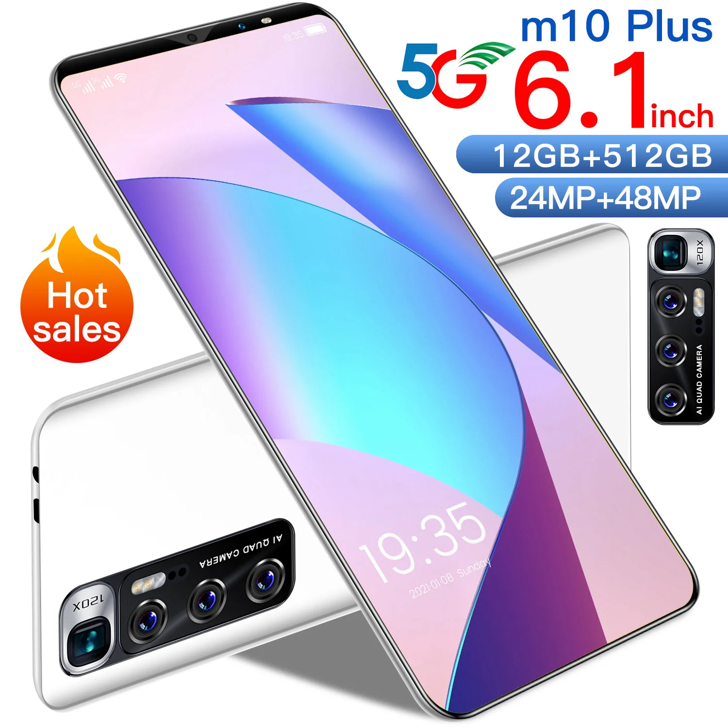 

Shopping online phones M10 Plus 4K screen Mobile Phones 12+512gb 10 Core 24+48MP version Smartphones OEM/ODM mobile phone