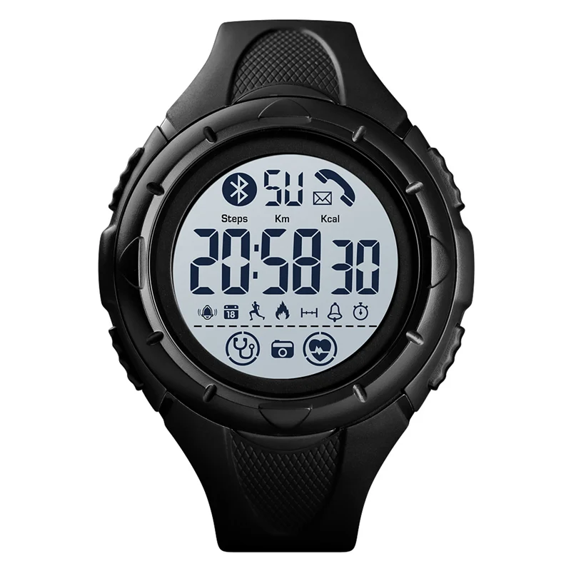 

Skmei 1542 with heart rate monitor digital 9133 wristwatch for men smart watch