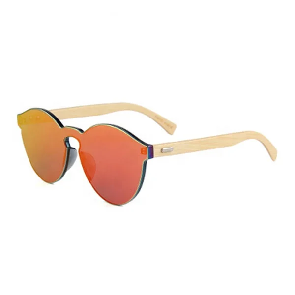 

Wholesale Mirror Rimless China Bamboo Men Sun Glasses Frameless Custom Logo UV400 Cat.3 2020 Women Sunglasses, Customized color