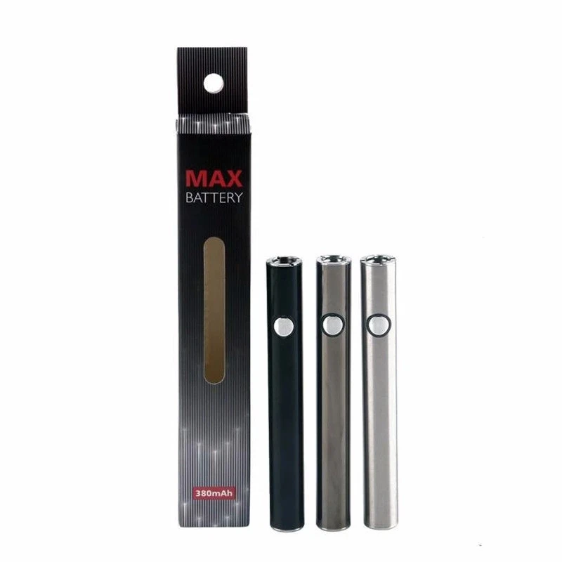 

Preheat Battery MAX 380mah Rechargeable Custom Logo CBD Vape.Pen Vaporizer Pen Stater Kit 510 oil cartridge battery