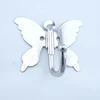 Foshan factory insect steel hook wall hooks hanger butterfly bathroom hook in cheapest price