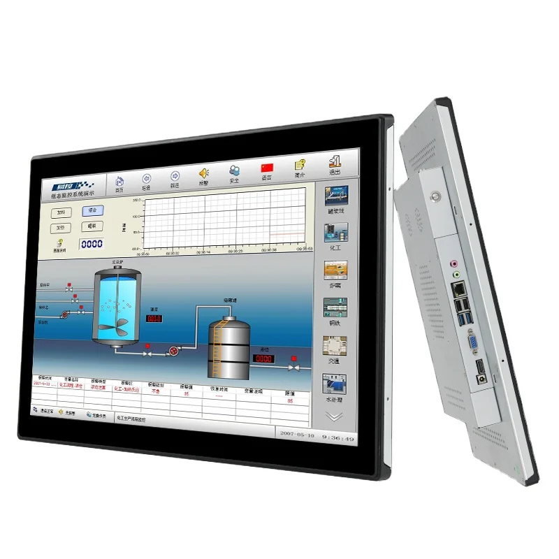 

2021 Factory Wholesale NEW 21.5 inch embedded LCD touch screen advertising display monitor