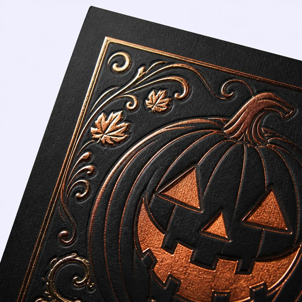 Metallic Copper Foil Stamping