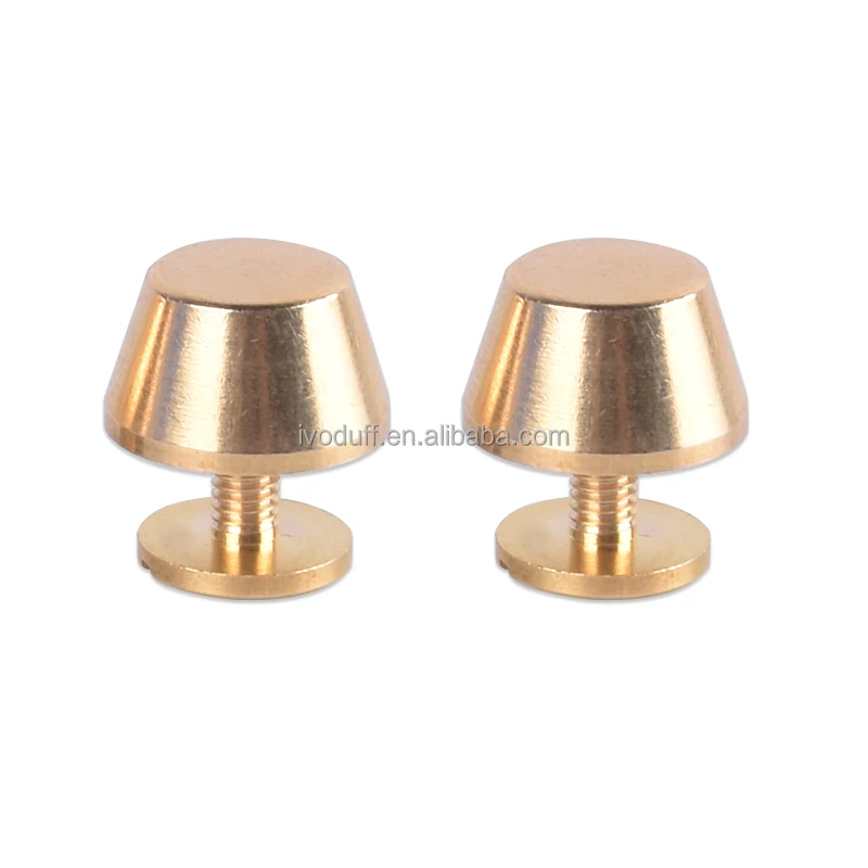 

Ivoduff  Brass Screw Purse Bag Feet, Handbag Purse Feet Stud With Brass Screw