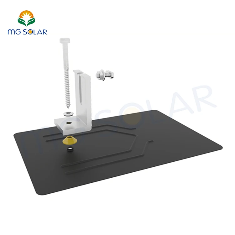 Solar Aluminum Flashing Kit for Shingle Roof Mounting