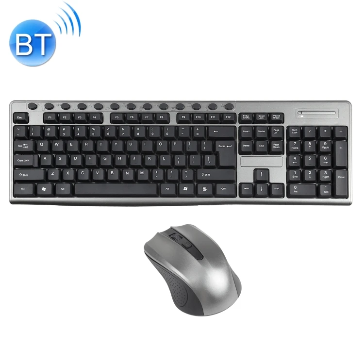 

OEM Customized Logo Ergonomic Office Standard Computer Waterproof Wireless Gaming Keyboard and Mouse Set