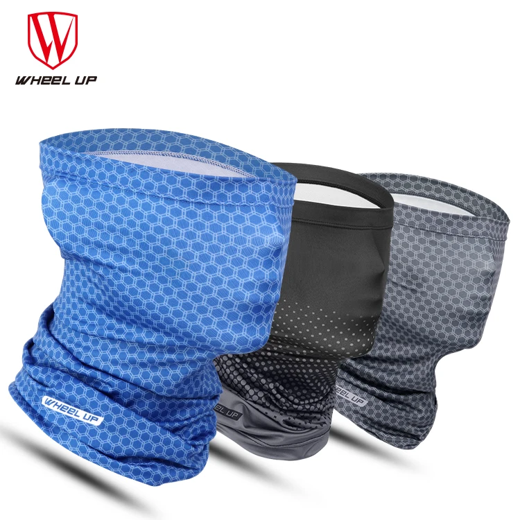 

Wheel up Custom Cycling Multi Used Silk Cover Head Scarf Square Bandana For Cycling