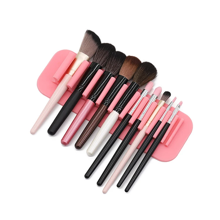 

New Wall Suction Type Silicone Shelf Cosmetic Brush Holder Drying Storage Rack