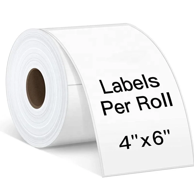 

A6 Fanfold Thermal Label 500PCS/stack Waybill Waterproof Thermal Shipping Label Sticker Thermal Waybill For Postage Shipping