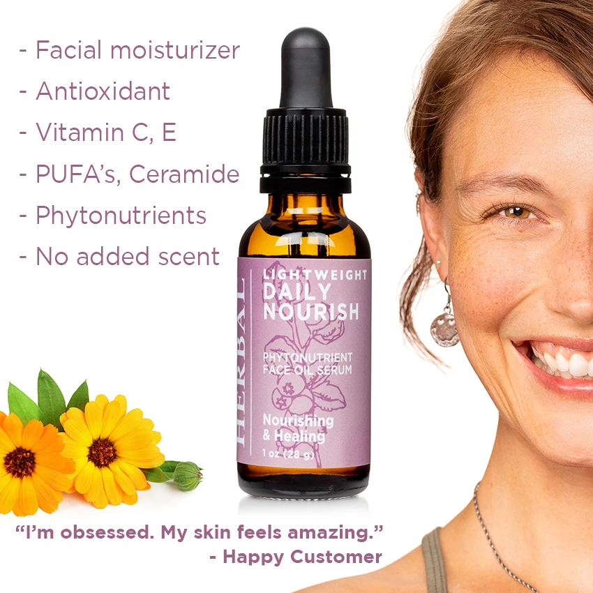 lightweight oil for face