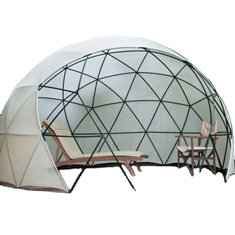 

OEM Environmental Protection Materials 3.6 M 6M Glass Hotel Dome Winter Glamping Luxury Tent For Sale