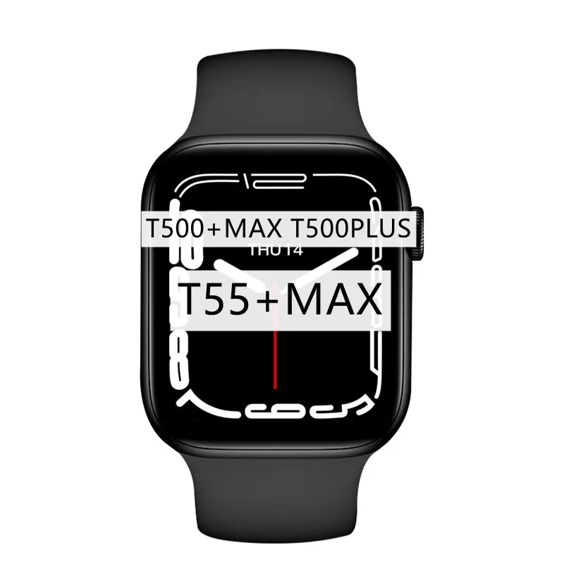 

2022 NEW t500+ MAX smartwatch T500 T500PLUS serial series 7 mobile phones reloj sports android smart watch 7 2022