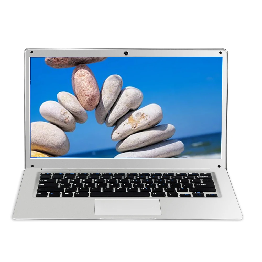 

factory supply 14 Inch cheap price intel Celeron J3455 14inch mini cheapest messenger ssd lcd screen travel laptop in China, Silver