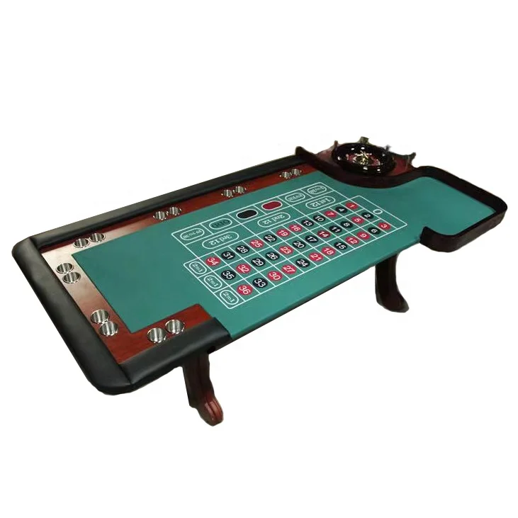 

Casino Poker Table Roulette Table Gambling Roulette Wheel Table, Custom color