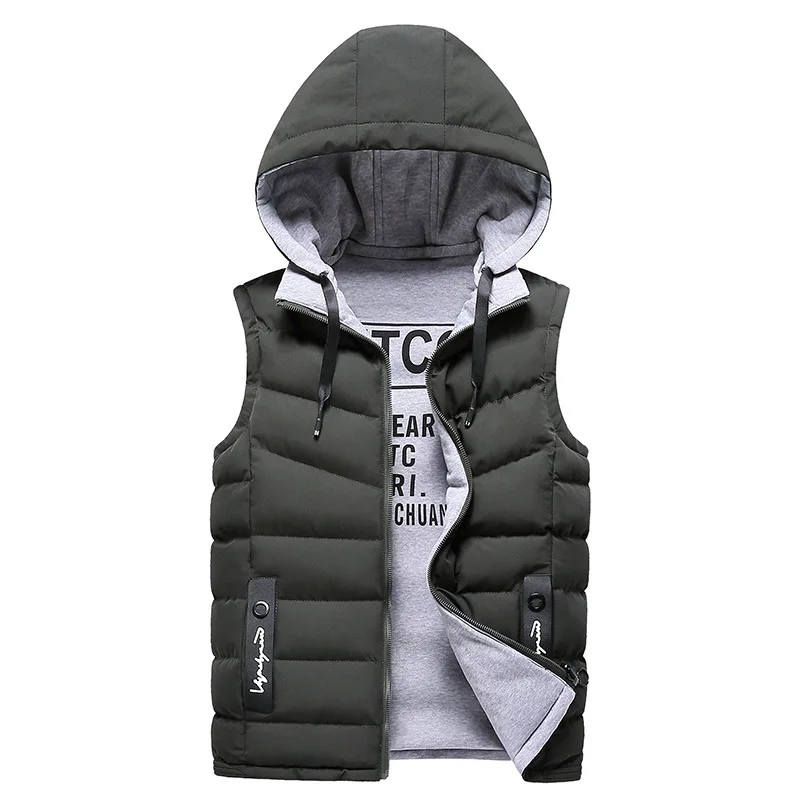 

Winter two-sided warm men's cotton vest waistcoat vest jacket versatile slim-fitting vest