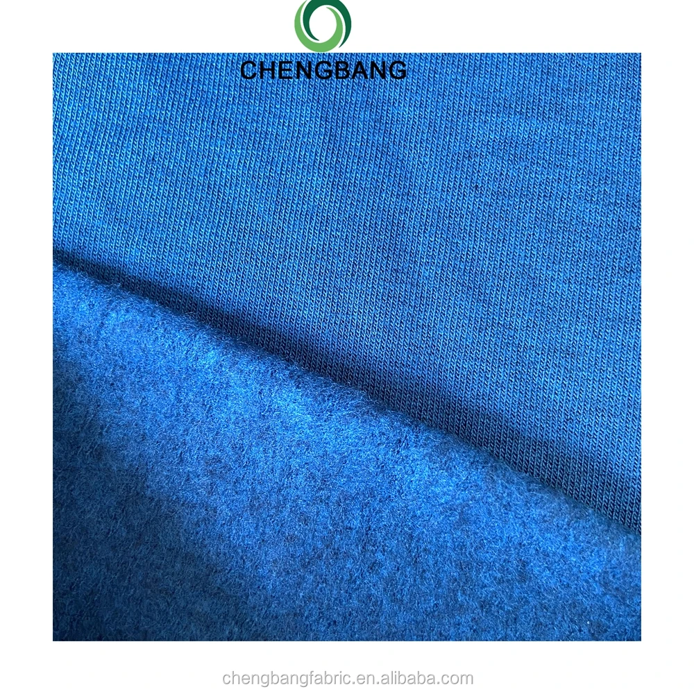 Chengbang Fabric Factory Bamboo Polyester Spandex Fleece French Terry