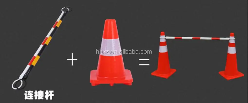 Color : 1 Pack, Size : 70cm Plastic Reflective Road Cone Traffic Safety Cone Safety Facility Ice Cream Cone Activity Roadblock 