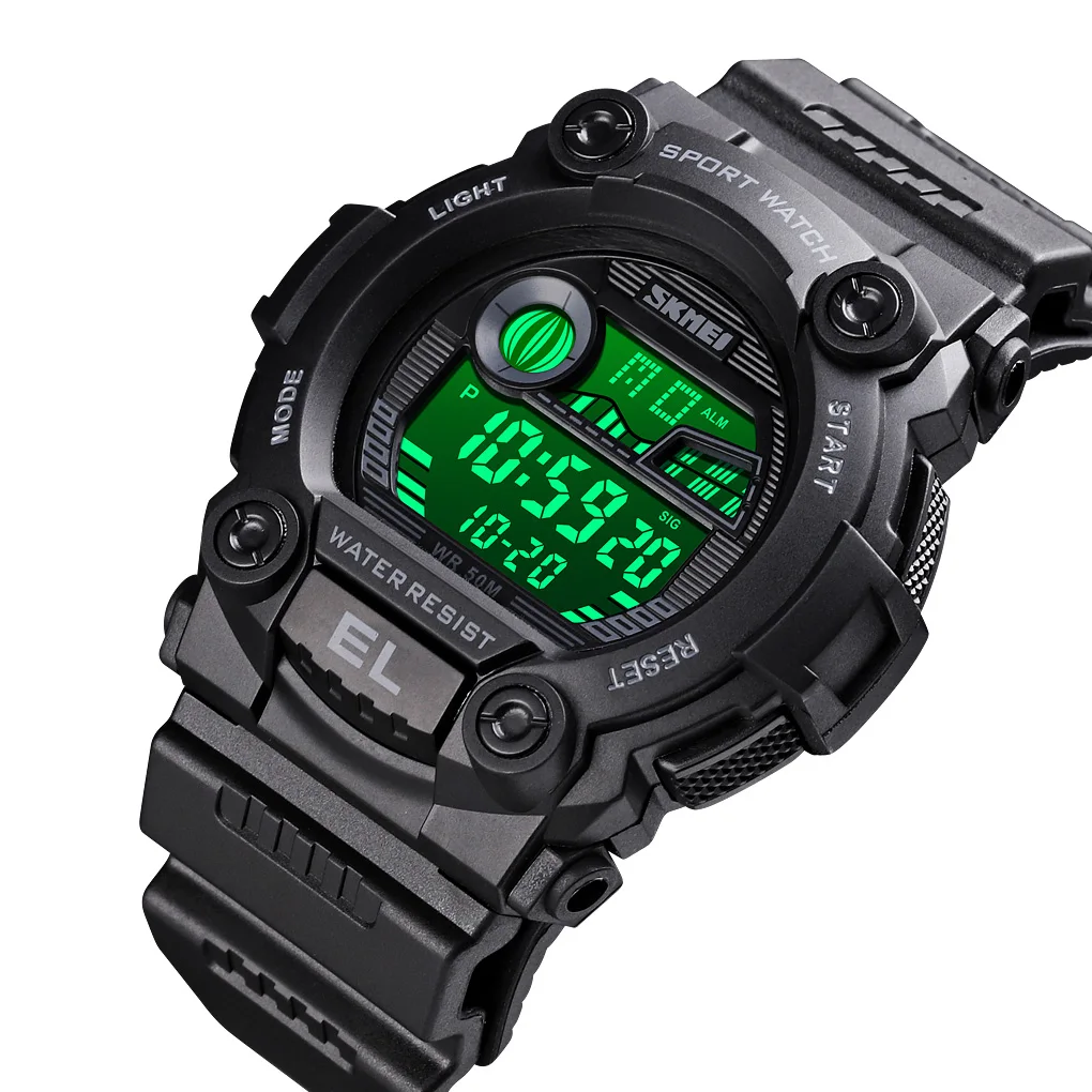 

Cheap Factory Price SKMEI 1633 5ATM Swim Waterproof Analog Digital Watches Japanese Wrist Watch Brands, Black,army green camouflage,blue camouflage and so on