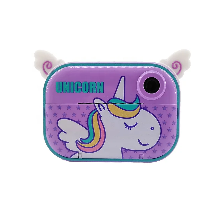 

2.4 LCD Screen Cartoon Kids Rechargeable Digital Photo Video Instant Camera Smart Toy Camera Print Digital Kids Camera