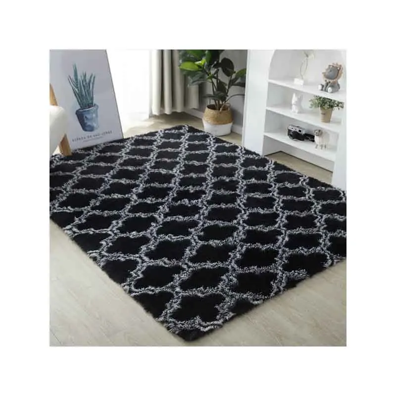 Window Sofa Bed Beside Carpet Warm Soft Comfortable Tie Dye Living Room Floor Carpet Hotel Room Floor Carpet