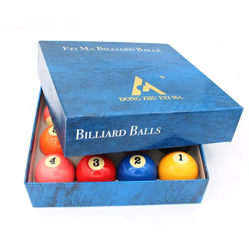 

2-1/4" Big Size Billiard Pool 16 Balls Full Set, Colorful