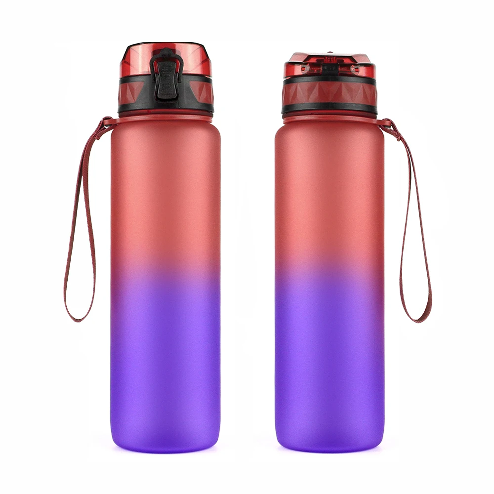 

Wholesale 34OZ BPA Free Sports Water Bottle plastic bottle customized style Tritan material portable for outdoor activity