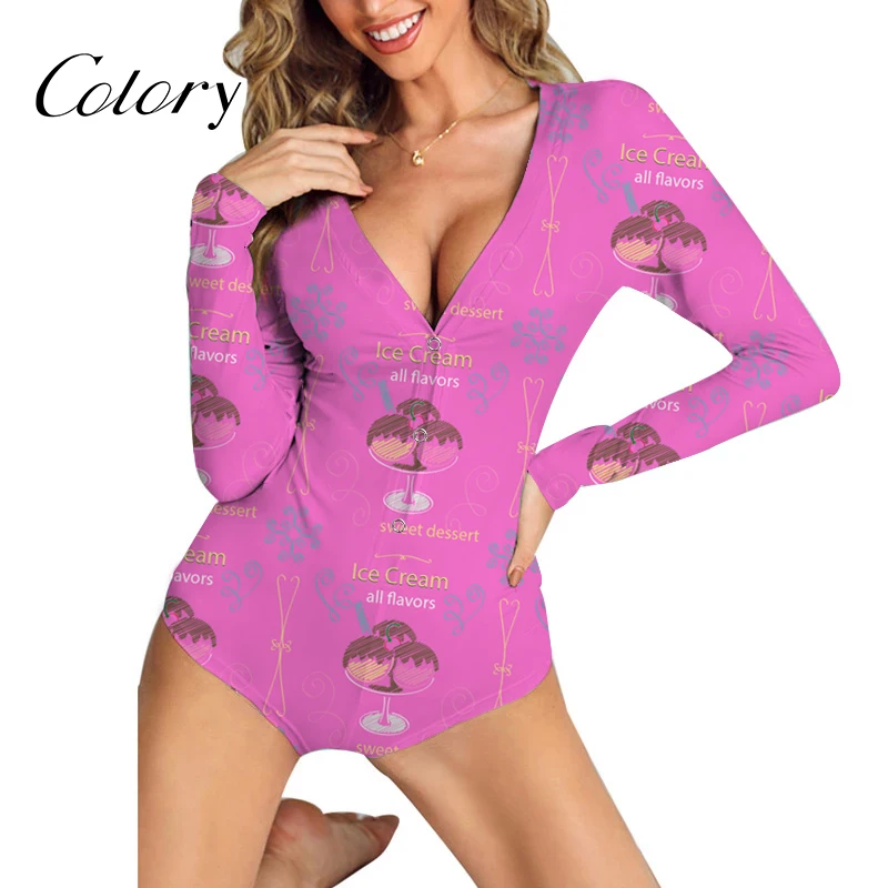 

Colory Oneies Night Dresses For Woman Mum And Me, Picture shows