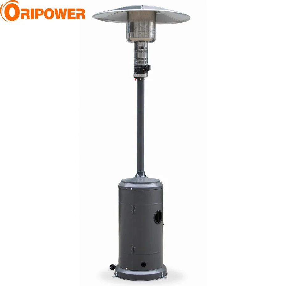 Standard Flame Patio Gas Heater With Ce Approval,Black Patio Heater