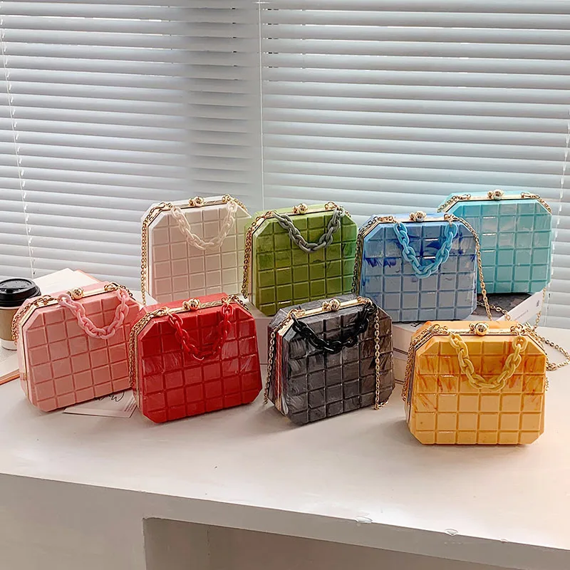 

2021 Famous Jelly Handbags Girls Box Purses Woman Luxury Hand Bags For Females