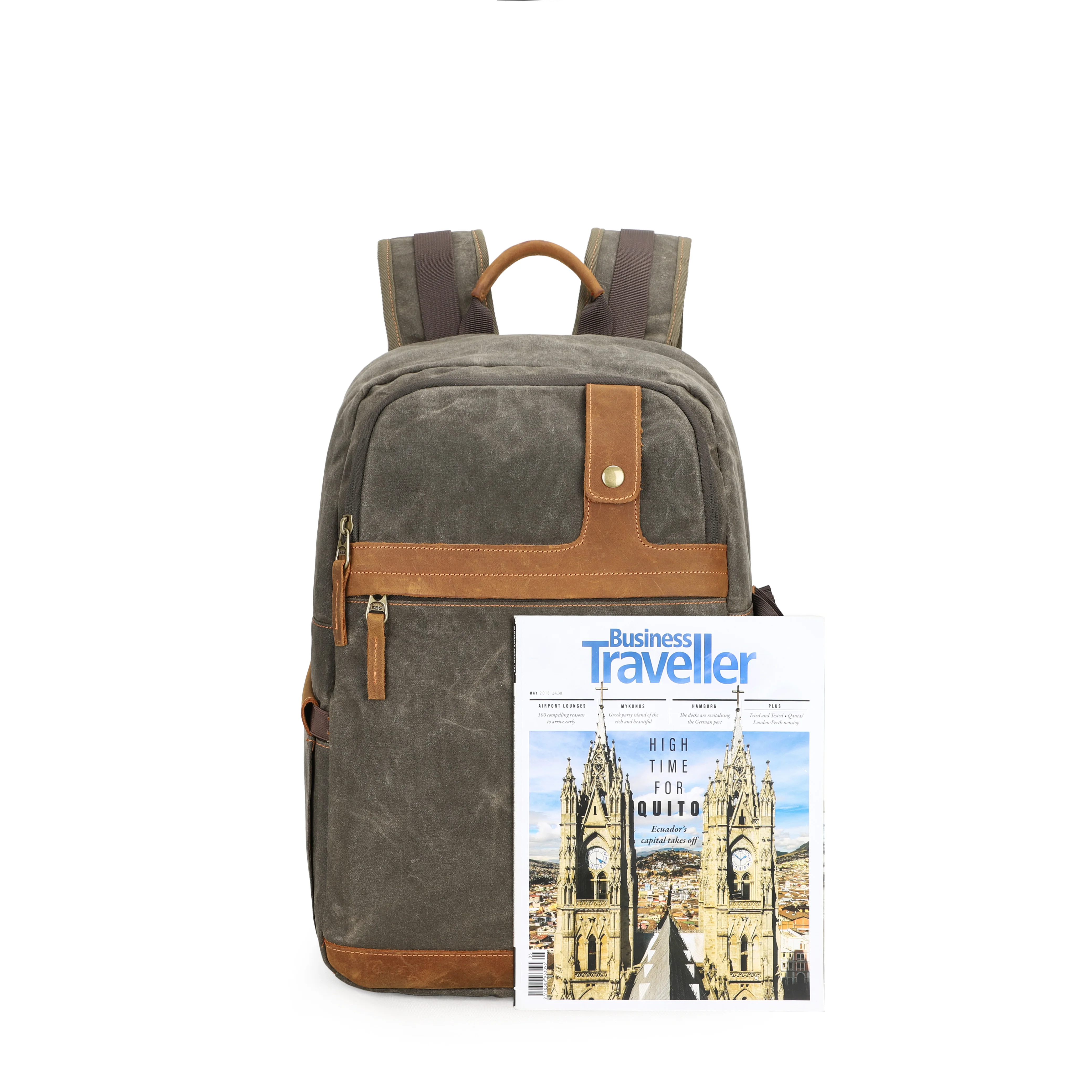 
Factory cheap price leather canvas vintage canon camera shoulder case waist camera bags for photography 