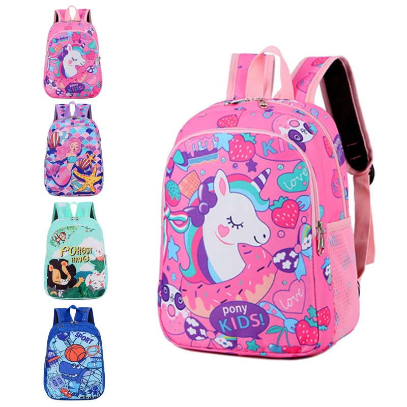 

New Cartoon Cute Children School Bags Kindergarten Kids Backpacks For Student Boy Girl, Customized color