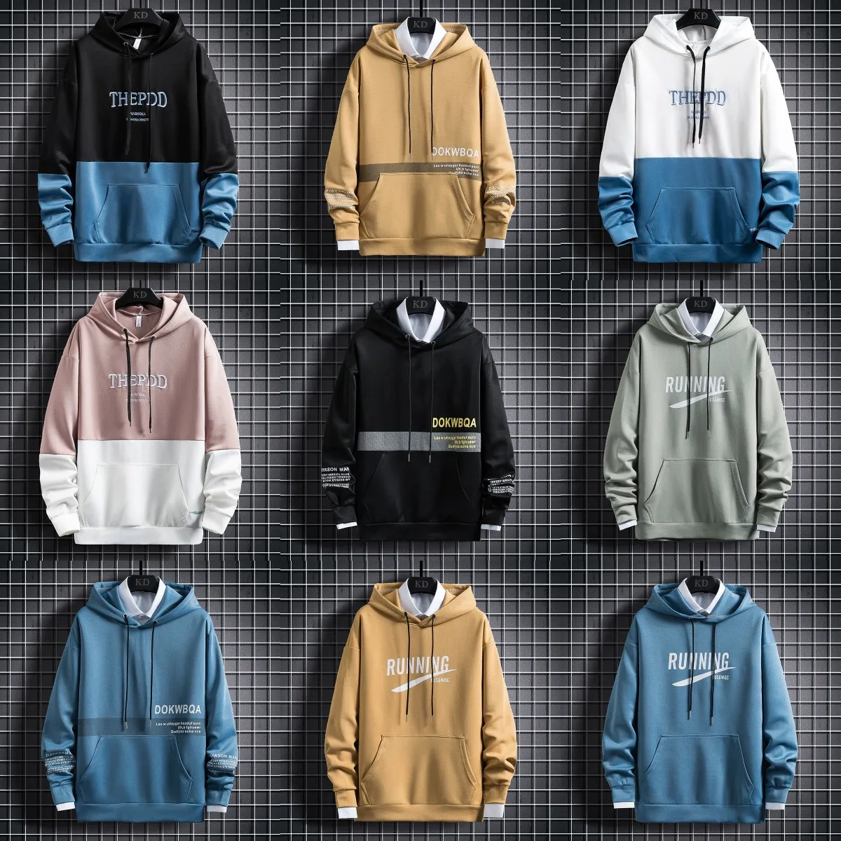 

Made in China cotton hoodie sweatshirt high quality heavy wool oversize men's hoodie factory promotion, Customized color