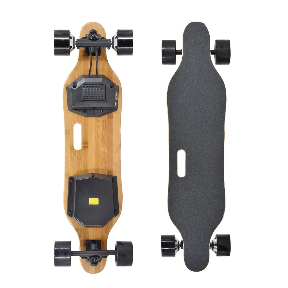 

2020 NEW ARRIVAL wholesale 1200w fish plate remote control skate board electric skateboard