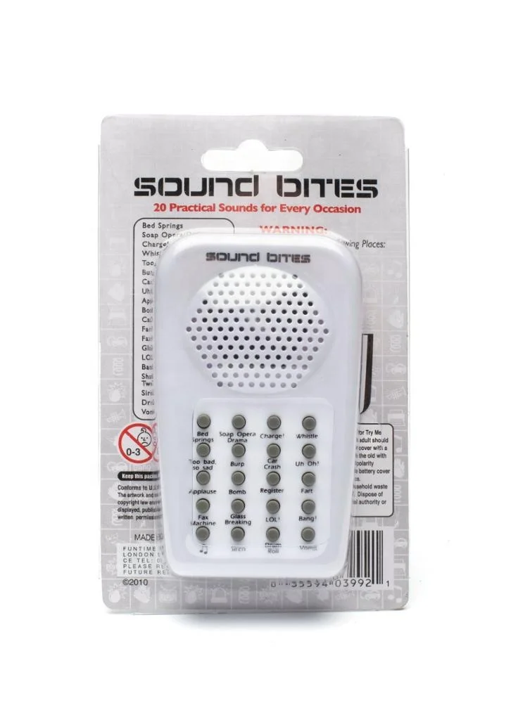 
Customized Novelty Noises Maker Toy 16 Sound Effects Sound Machine 