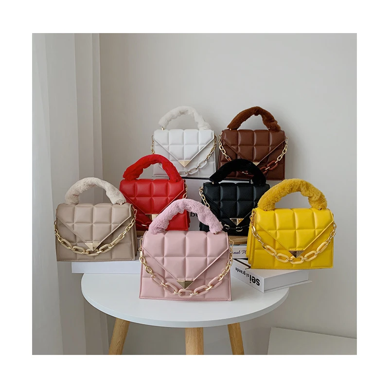 

Wholesale luxury design pearl chain shoulder bag ladies messenger bag handbags