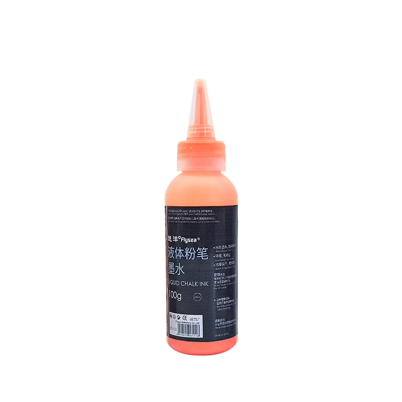 

Flysea 100G A Bottle window liquid chalk Ink 8 Colours Waterproof Pigment Ink