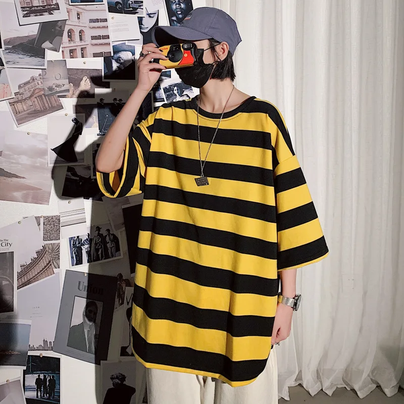 

stylish stripe mens casual assorted mix design men's t-shirt shirt men t-shirts hip hop sports t shirts polyester