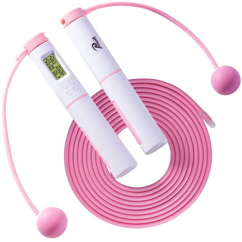 

Free Shipping RTS Weighted Skipping Rope with Counter LED Display Record Exercise Digital Jump Rope