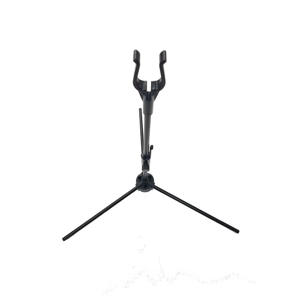 

High Quality Aluminum Archery Recurve bow stand for Shooting, Black