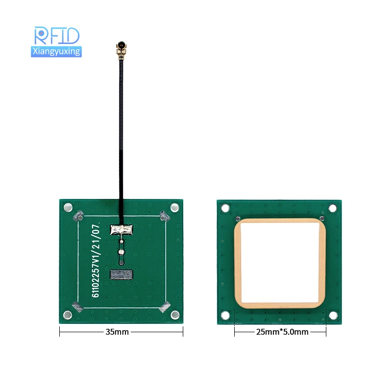 

OEM UHF RFID 25*25mm 2dbi 915 mhz Ceramic Antenna for tablet computer/car