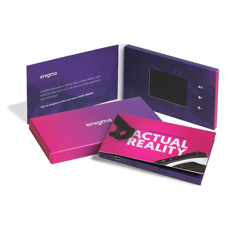 
2019 Lcd screen tft Video greeting card,advertisement lcd autodyne video brochure,business LCD card 