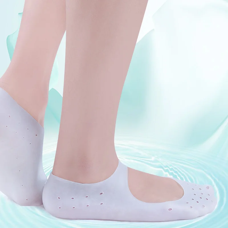 

Silicone foot protector men and women silicone boat socks moisturizing skin rejuvenation anti-crack anti-heel cracking foot