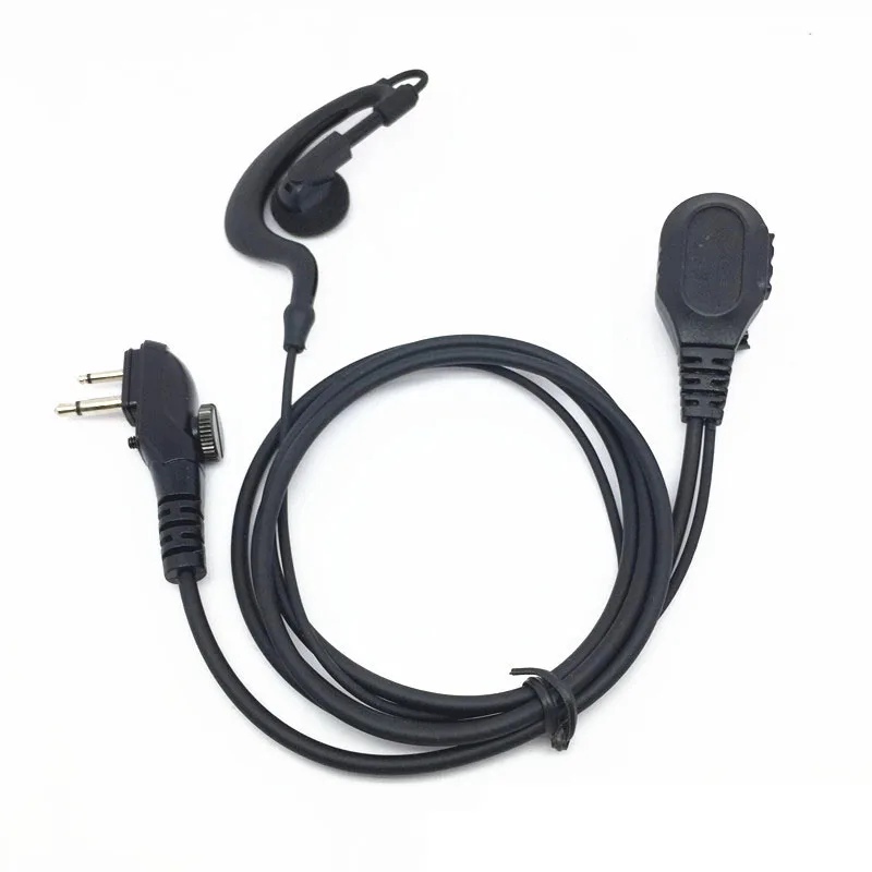 

G Shape Walkie Talkie Surveiliance Earpiece Low Profile Security Guard for Hytera PD500