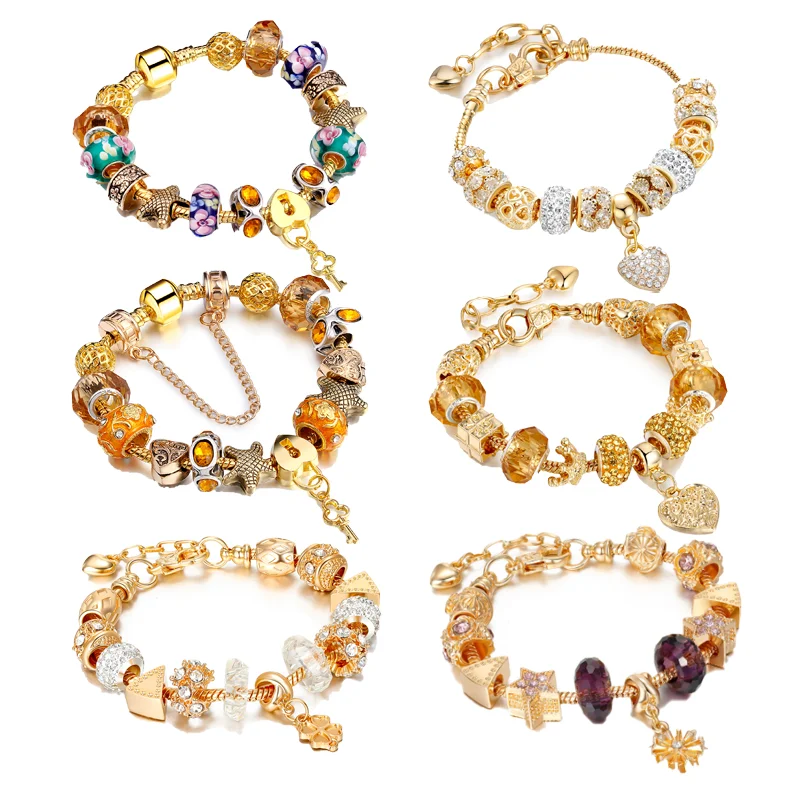 

Wholesale Price Crystal Bracelet sets Trendy 2021 Fashion Friendship Bracelet Beads Adjustable Bracelet