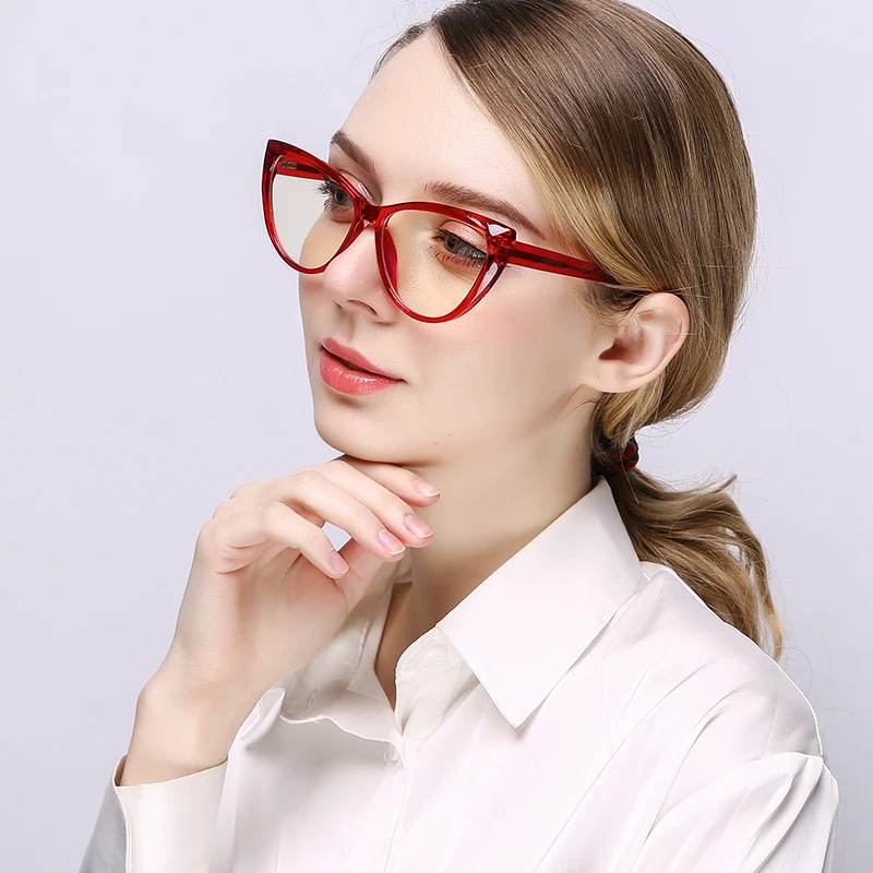 

Popular Eyewear CE China Wholesale Eyeglasses Spectacle Optical Frame Modern Design Italy Frames For Women