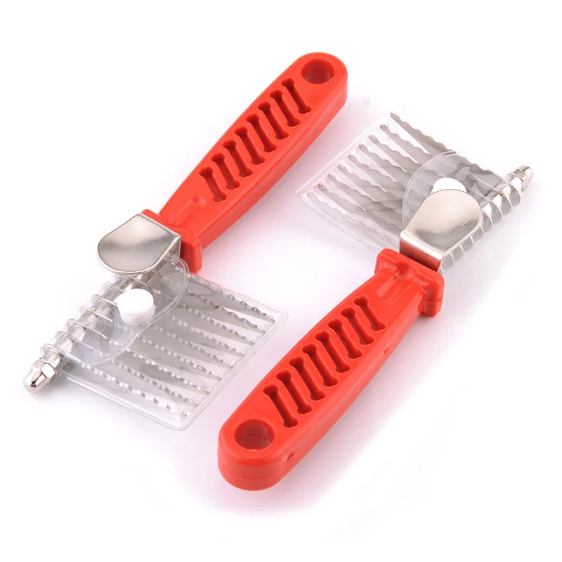 

Pet Barber Comb Knotting Knife Dog Hair Untangling Dog Comb Pet Bottle Making Machine And Filler Detangling Pet Comb, Red