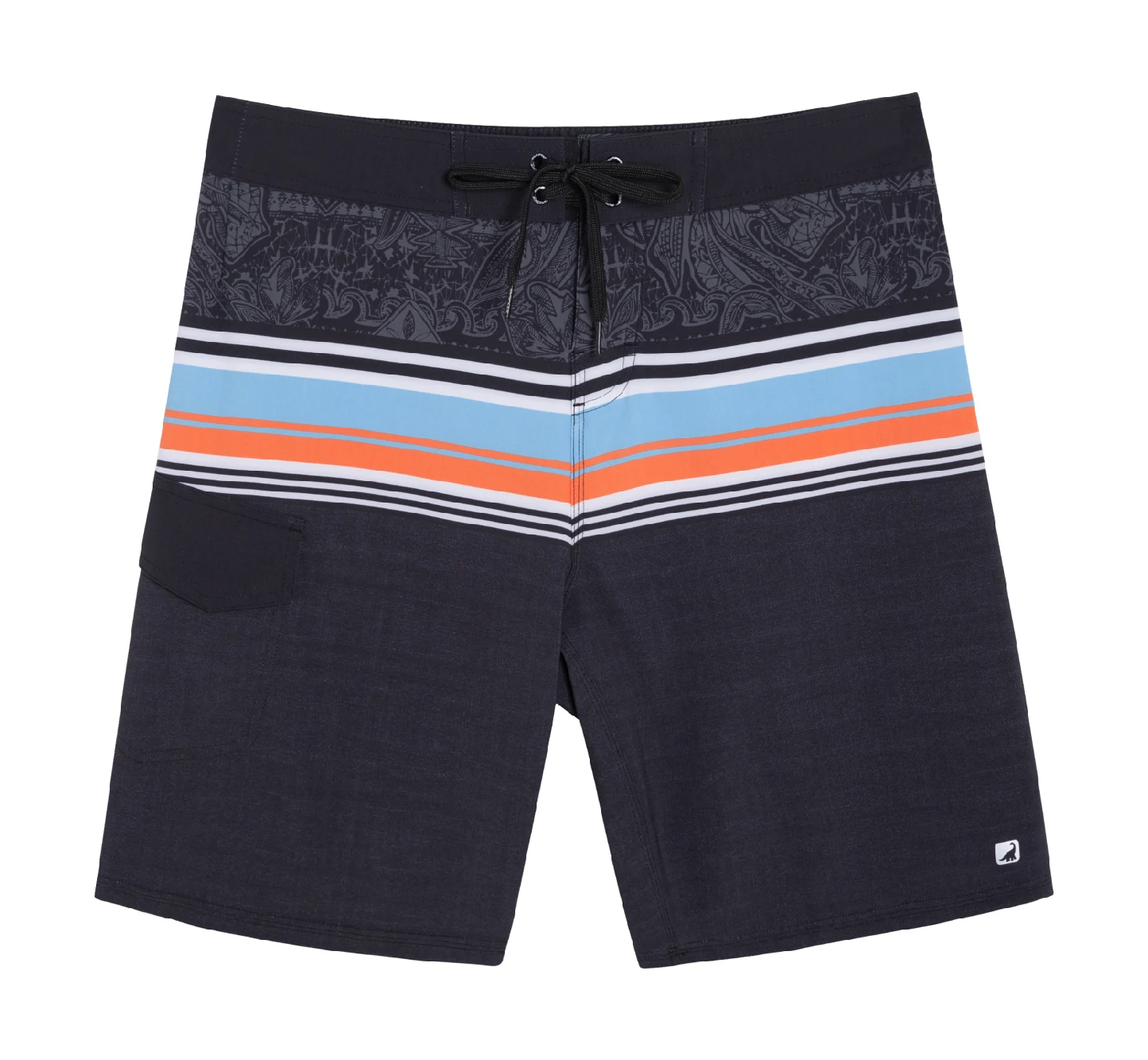 

4 way stretch men's surf beach pants beach shorts with stripe board shorts mens with surf cuz logo